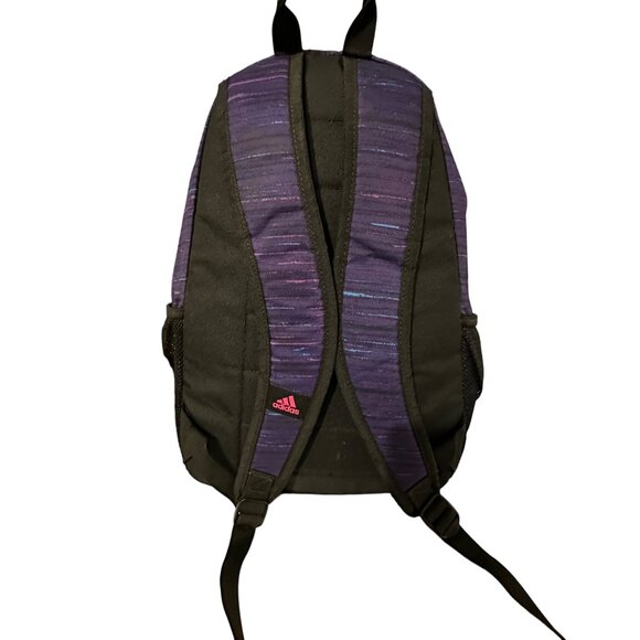 Adidas Legend X purple pink multi compartment backpack school hikes travel - Picture 2 of 12